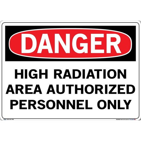 Vestil Vinyl Label Sign, 14-1/2" H, 20-1/2" W, Vinyl Label, Rectangle, SI-D-25-E-LB-011 SI-D-25-E-LB-011